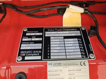 Volvo FH 500 6x2*4 / +TIPPER TRAILER / CRANE